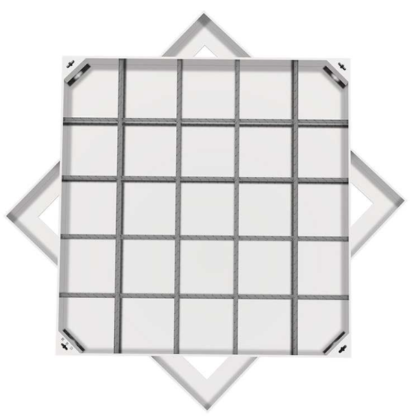 陇西不锈钢方井展示